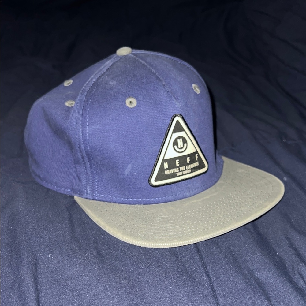 Neff Navy and Light Gray Cap